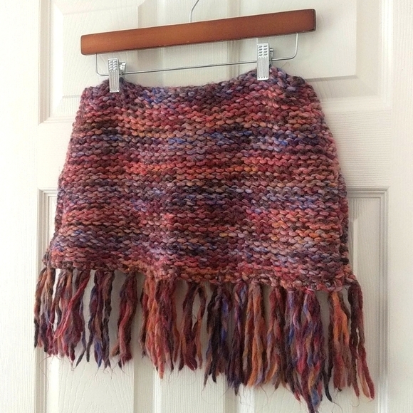 Nine & Co. Wool Blend Infinity Scarf Rainbow Small - Picture 8 of 10